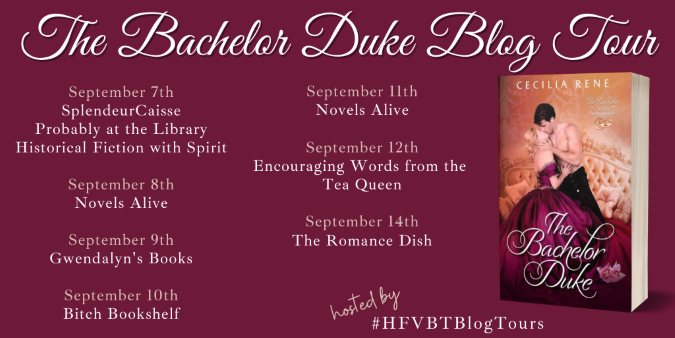 The Bachelor Duke_Blog Tour Banner