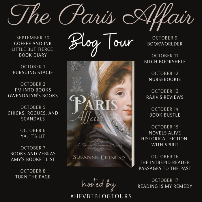 The Paris Affair Blog Tour Banner