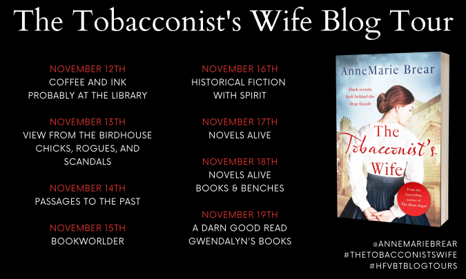 The Tobacconist's Wife Blog Tour Banner