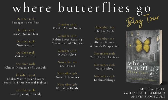 Where Butterflies Go Blog Tour Banner