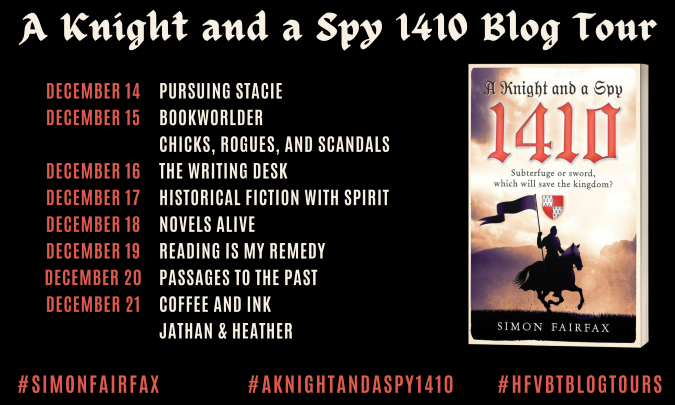 A Knight and a Spy 1410_Blog Tour Banner