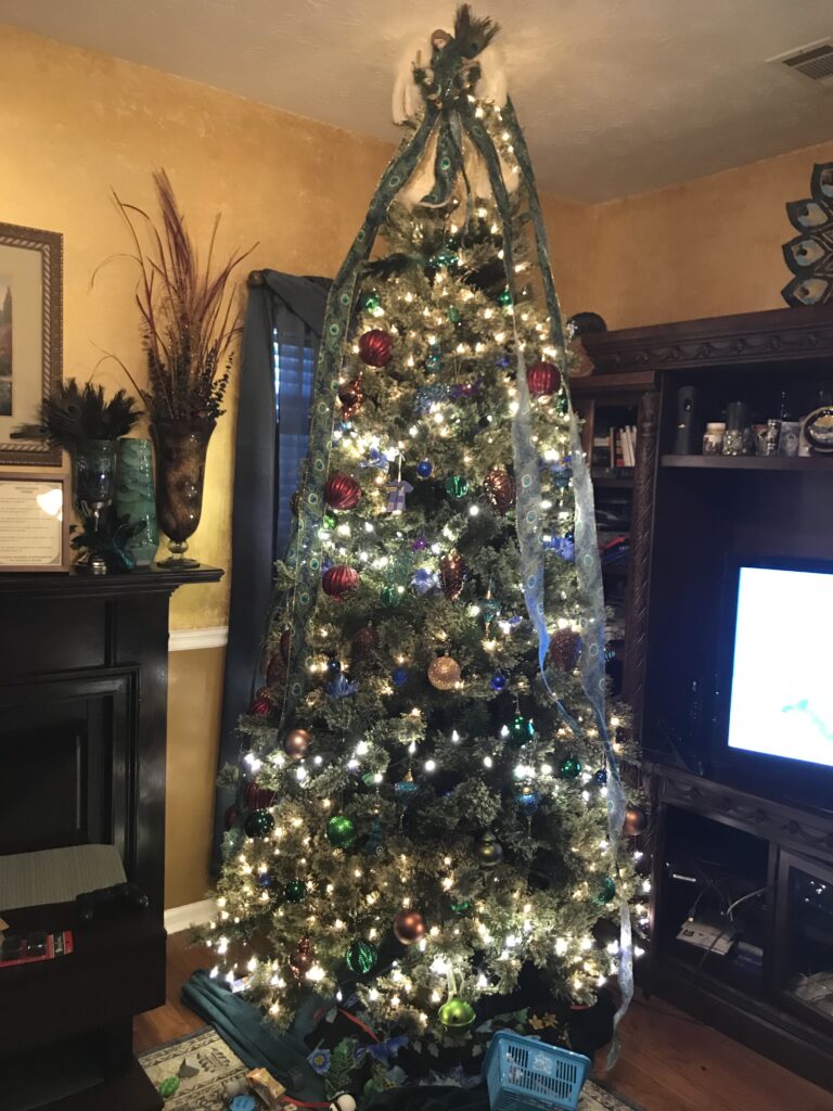 Christmas Tree Broken Leg