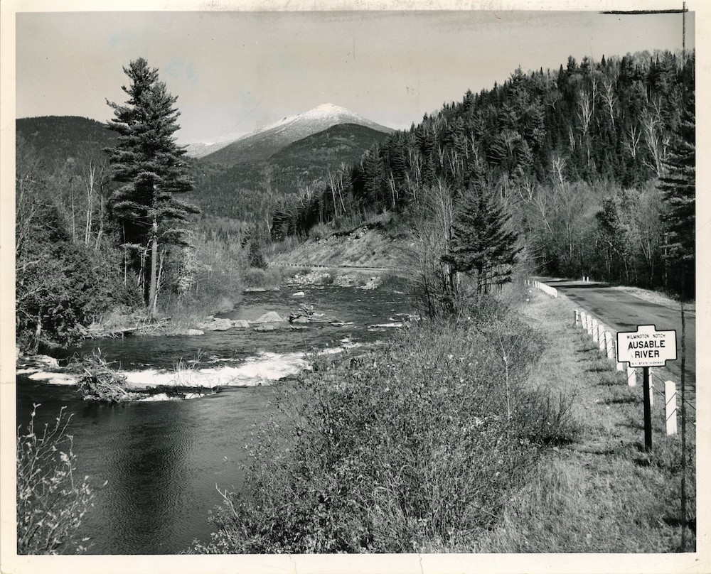 Whiteface from Wilmington Notch, 1964 Press Photo