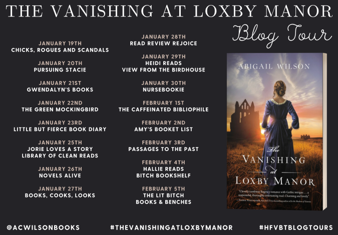 The Vanishing at Loxby Manor_Blog Tour Banner
