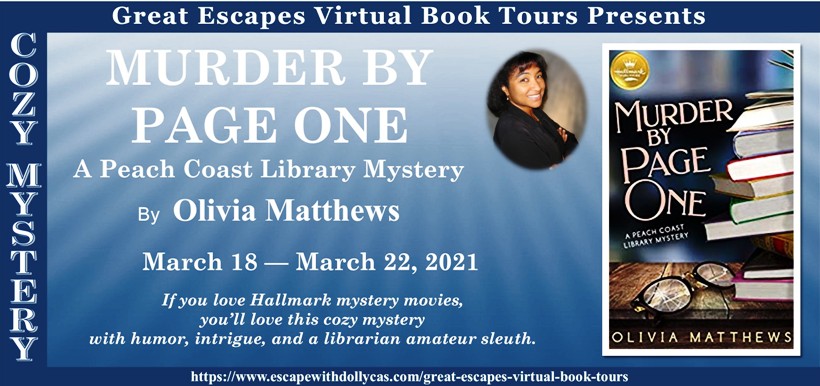 Murder By Page One Banner