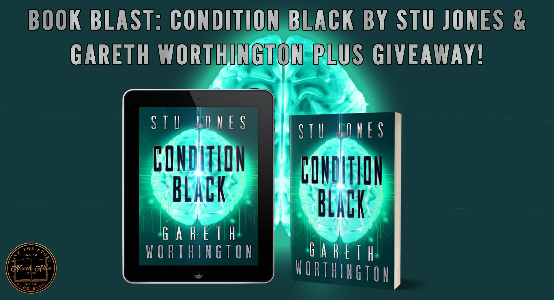 Novels Alive BOOK BLAST CONDITION BLACK By Stu Jones Gareth novels-alive-book-blast-condition-black-by-stu-jones-gareth