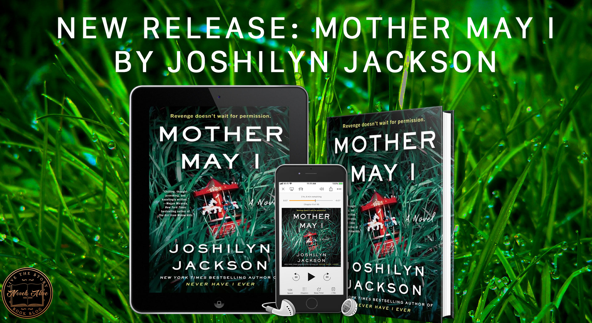 Novels Alive NEW RELEASE MOTHER MAY I by Joshilyn Jackson