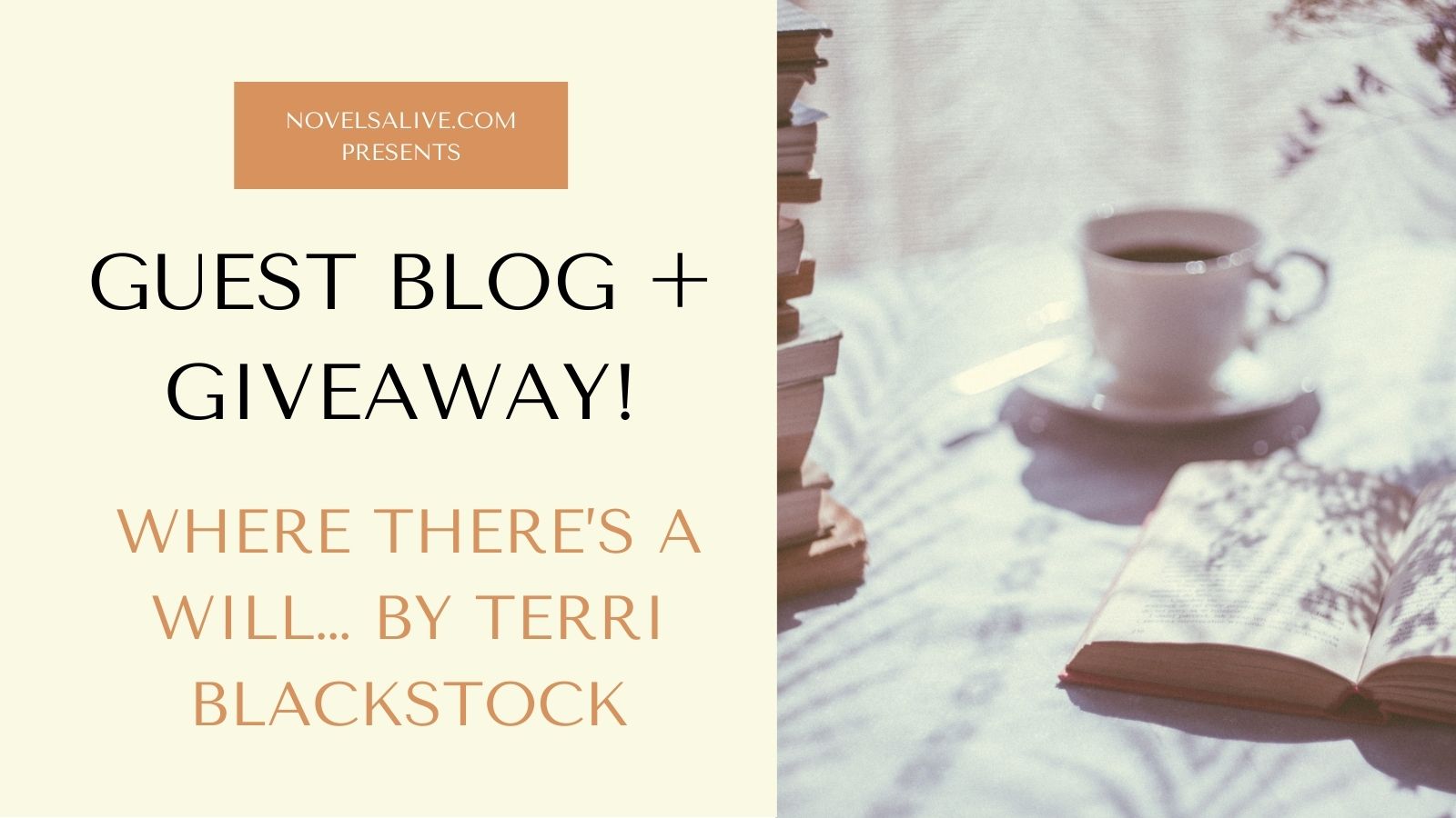 Guest Blog Terri Blackstock Twitter