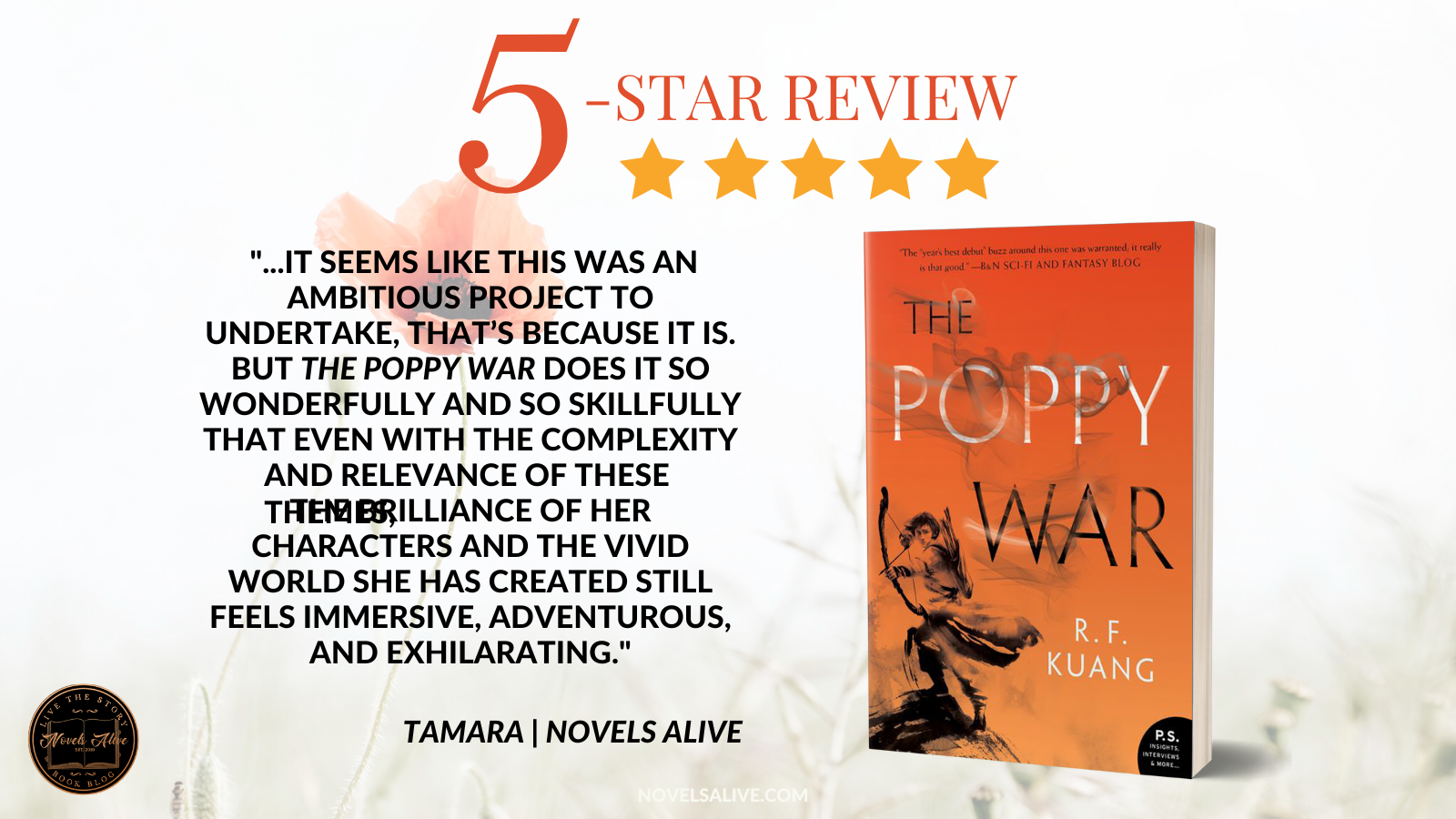 THE POPPY WAR, R. F. KUANG