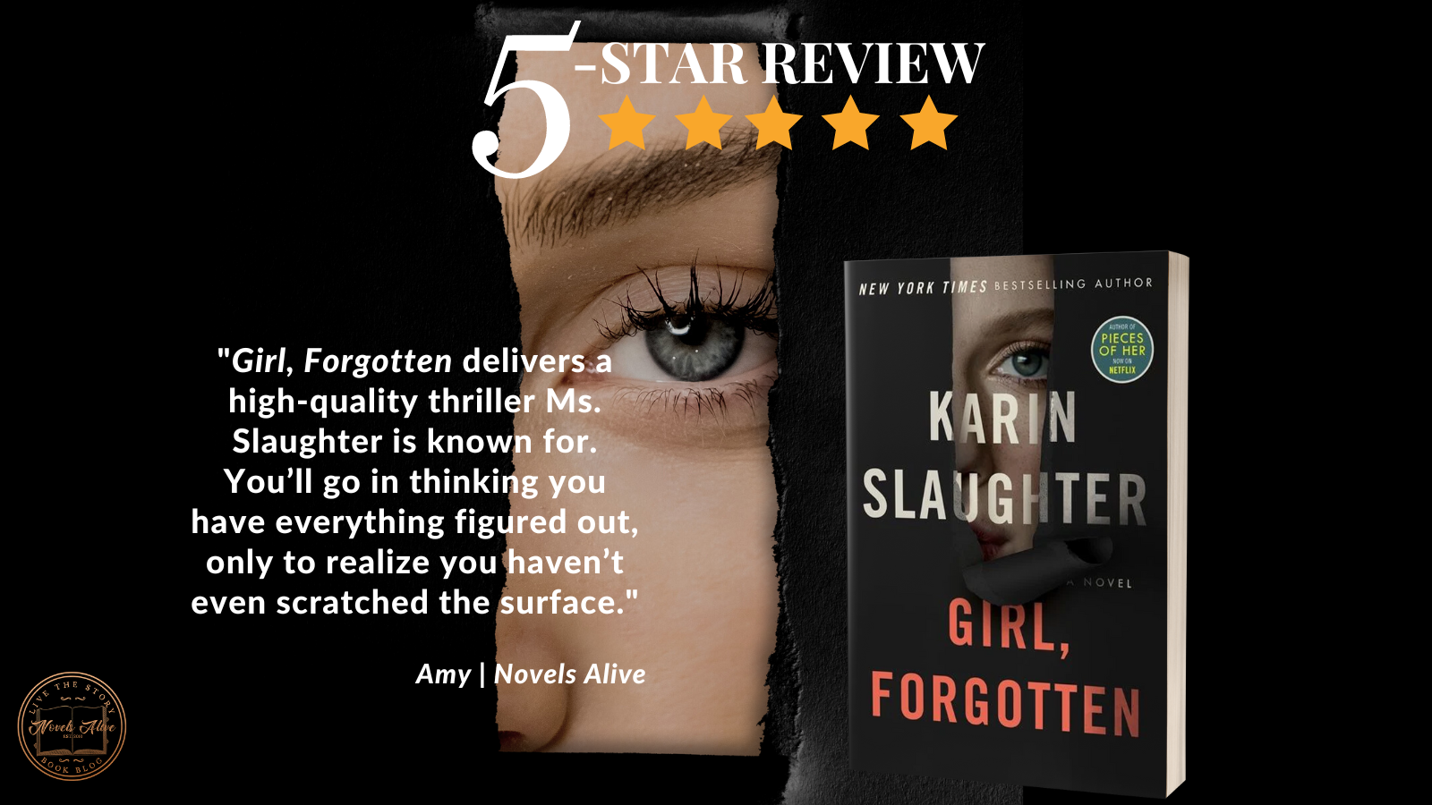 Girl, Forgotten' by Karin Slaughter a fabulous sequel to 'Pieces of Her