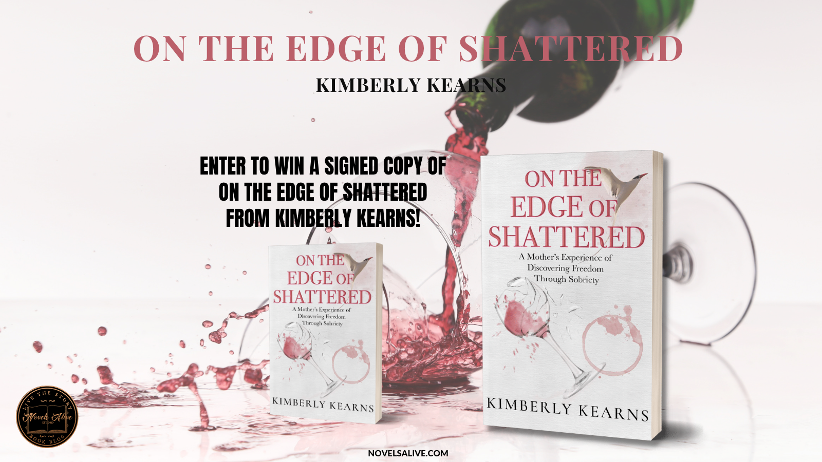 Novels Alive | SPOTLIGHT: ON THE EDGE OF SHATTERED by Kimberly Kearns ...