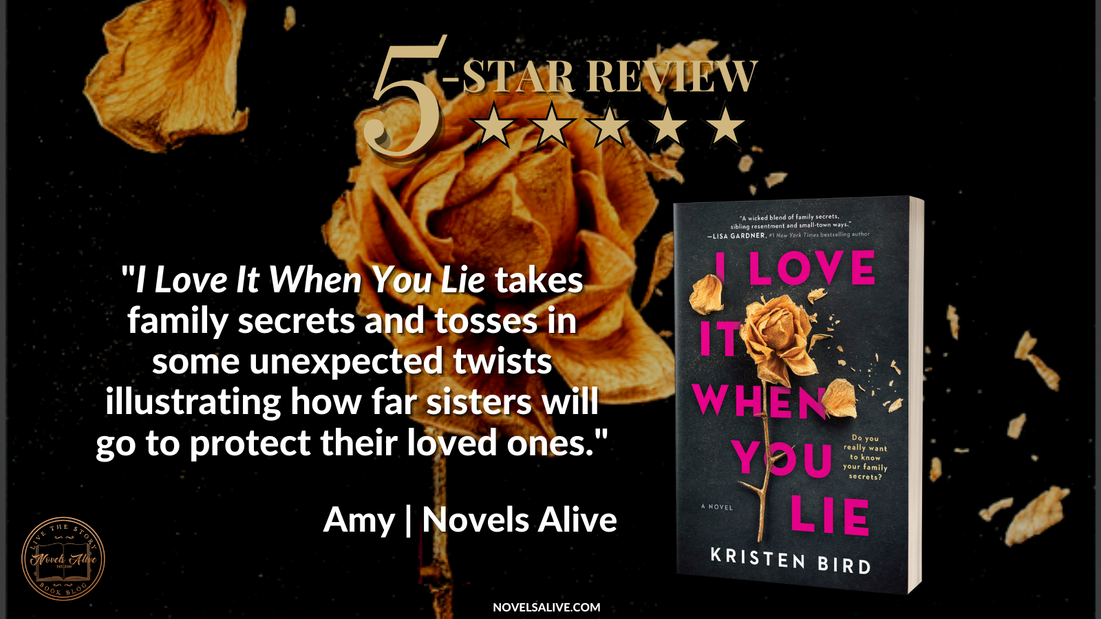 I Love It When You Lie: A suspense novel