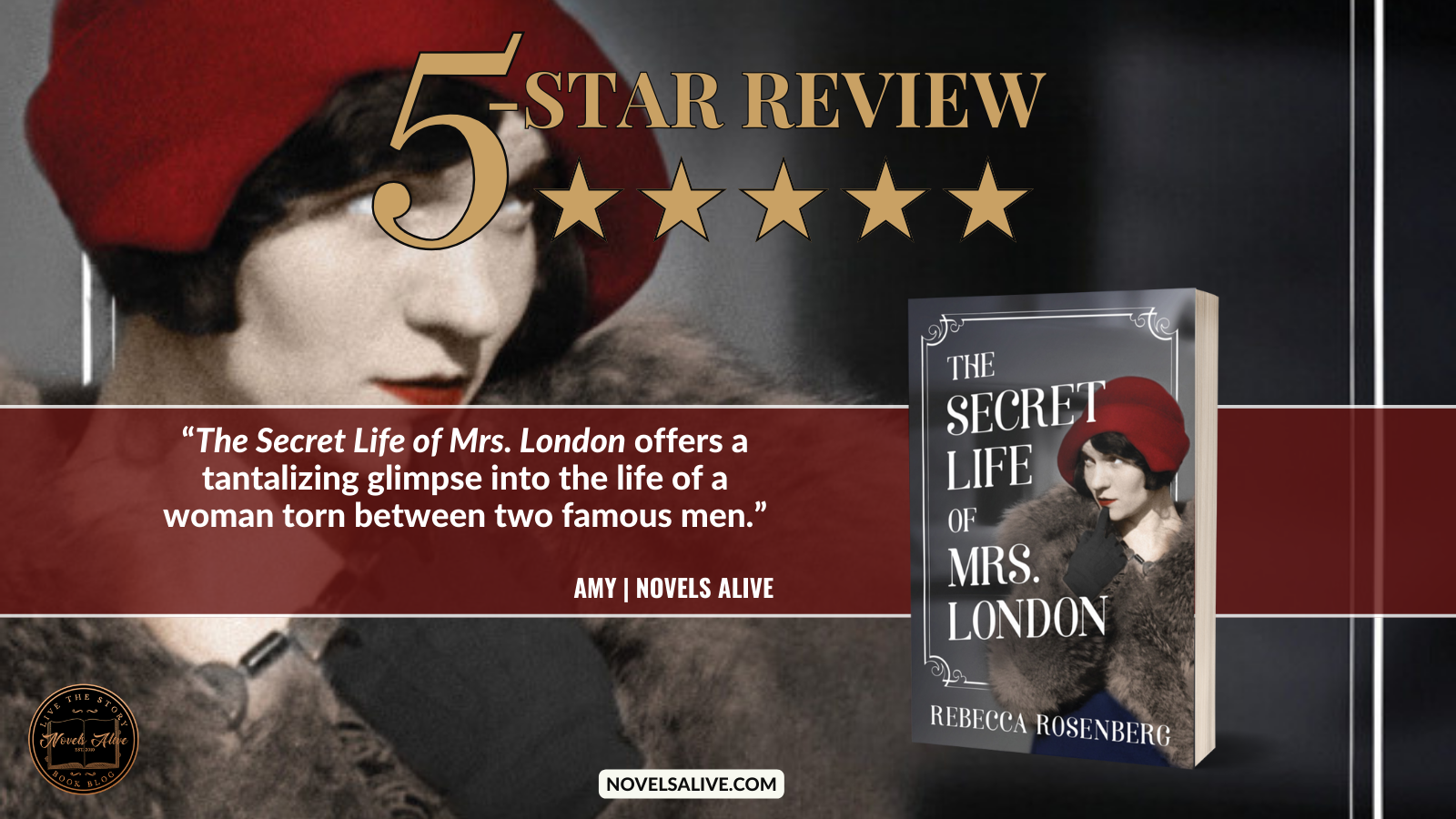 The Secret Life of Mrs. London by Rebecca Rosenberg - BookBub