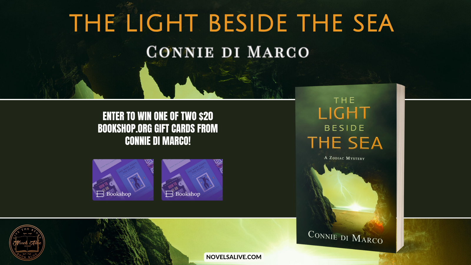 Novels Alive | SPOTLIGHT: THE LIGHT BESIDE THE SEA by Connie di Marco ...
