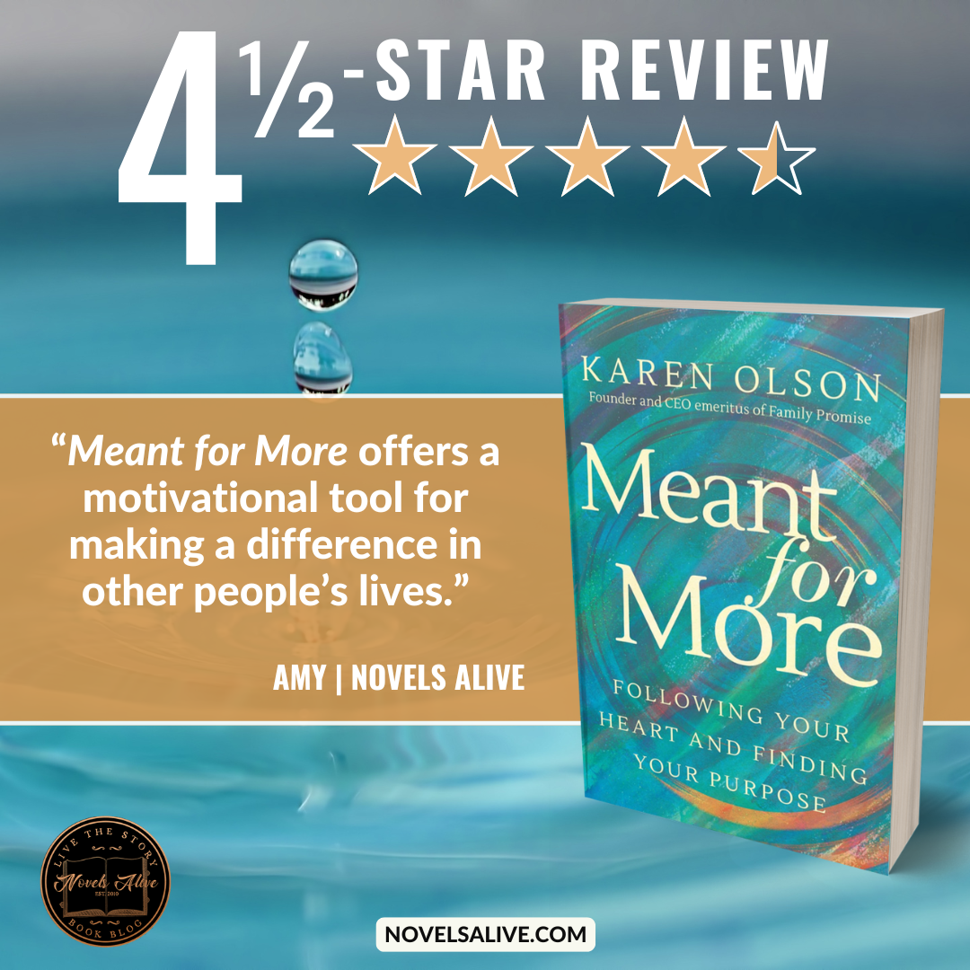 Novels Alive | 4.5-STAR REVIEW: MEANT FOR MORE by Karen Olson