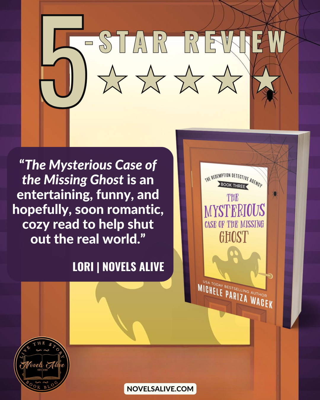 Novels Alive | 5-STAR REVIEW: THE MYSTERIOUS CASE OF THE MISSING GHOST ...