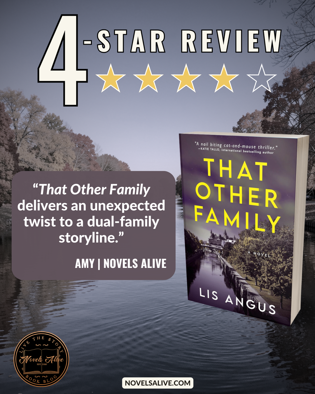 Novels Alive | 4-STAR REVIEW: THAT OTHER FAMILY by Lis Angus